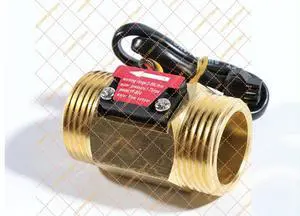 1 Inch DN25 Brass Water Flow Sensor Hall Switch Flow Meter DC 5-15V Industrial Flowmeter 1 Inch DN25 Brass Water Flow Sensor Hall Switch Flow Meter DC 5-15V Industrial Flowmeter