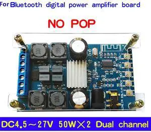 XY-502B PA3116 Digital Audio Amplifier Board TPA3116D2 Subwoofer Speaker Amplifiers DC4.5V-24V 2*50W XY-502B PA3116 Digital Audio Amplifier Board TPA3116D2 Subwoofer Speaker Amplifiers DC4.5V-24V 2*50W