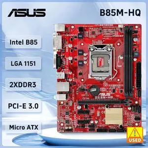 B85M-HQ Motherboard B85 LGA 1150 support 4150 4690 4570 4170 4130 4340 4460 4590 4770 cpu DDR3 16GB Micro ATX B85M-HQ Motherboard B85 LGA 1150 support 4150 4690 4570 4170 4130 4340 4460 4590 4770 cpu DDR3 16GB Micro ATX