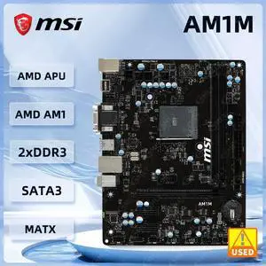 AM1M Motherboard Socket AM1 AM1 DDR3 1333/1600 32G support Athlon X4 550 5350 5150 3850 cpu AM1M Motherboard Socket AM1 AM1 DDR3 1333/1600 32G support Athlon X4 550 5350 5150 3850 cpu