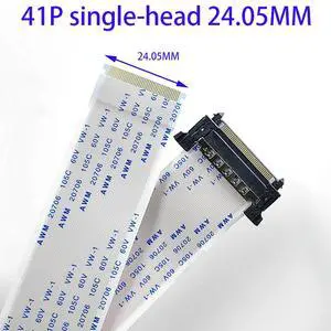 for FFC 41P Vbyone cable 41P 24.05MM wide AWM 20861 105C 60V VW-1 4K TV high definition for FFC 41P Vbyone cable 41P 24.05MM wide AWM 20861 105C 60V VW-1 4K TV high definition