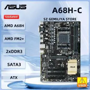 A68H-C A68H Motherboard Socket FM2+ A10-7850K A8-7650K A6-7400K A10-7870 A4-7300B DDR3 32GB ATX PCIe 3.0 x16 VGA ATX A68H-C A68H Motherboard Socket FM2+ A10-7850K A8-7650K A6-7400K A10-7870 A4-7300B DDR3 32GB ATX PCIe 3.0 x16 VGA ATX