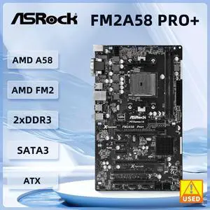 FM2A58 Pro+ Motherboard Socket FM2+ A58 DDR3 32GB ATX support A10 787 X4 870 A8 560 A10 770 cpu FM2A58 Pro+ Motherboard Socket FM2+ A58 DDR3 32GB ATX support A10 787 X4 870 A8 560 A10 770 cpu