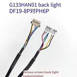 G133HAN01.0 LCD Backlight DF19-8P Customized PH2.0-6P Backlight Drive Line for Computer Accessories G133HAN01.0 LCD Backlight DF19-8P Customized PH2.0-6P Backlight Drive Line for Computer Accessories