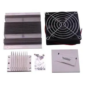 Peltier Thermoelectric Refrigeration Cooling System Kit Semiconductor Cooler Conduction Module Radiator Cooling Fan Peltier Thermoelectric Refrigeration Cooling System Kit Semiconductor Cooler Conduction Module Radiator Cooling Fan