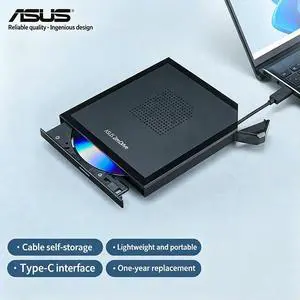 8x external optical drive DVD burner Type-C interface cable self (SDRW-08V1M-U light and shadow) 8x external optical drive DVD burner Type-C interface cable self (SDRW-08V1M-U light and shadow)