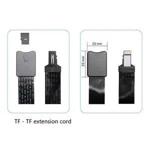 46CM TF to TF Card Extension Cable Card Reader TF Memory Card Extender Extension Adapter Cable for Car GPS 46CM TF to TF Card Extension Cable Card Reader TF Memory Card Extender Extension Adapter Cable for Car GPS