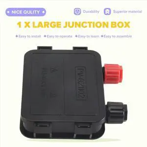 Photovoltaic Solar Panel Panel Junction Box 60-1500W Waterproof IP67 for Photovoltaic Solar System Connector Accessories Photovoltaic Solar Panel Panel Junction Box 60-1500W Waterproof IP67 for Photovoltaic Solar System Connector Accessories