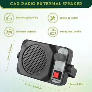 -650 Mini External Speaker ts650 For Ham Radio CB Hf Car Walkie Talkie -650 Mini External Speaker ts650 For Ham Radio CB Hf Car Walkie Talkie