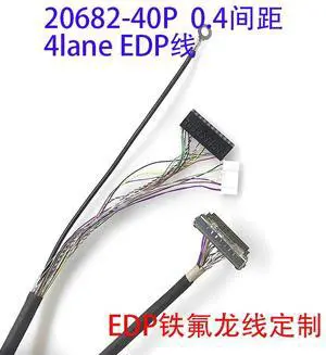 20682-40P EDP screen wire with buckle plate 0.4 spacing LM140GF2L01 screen B173ZAN06 medical screen wire 20682-40P EDP screen wire with buckle plate 0.4 spacing LM140GF2L01 screen B173ZAN06 medical screen wire