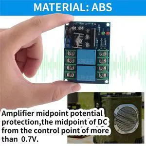 Dual Channel Speaker Protection Circuit Board High-Power Audio Amplifier Speaker Protector Dual Channel Speaker Protection Circuit Board High-Power Audio Amplifier Speaker Protector