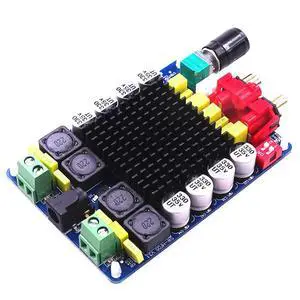 TDA7498 Class D 2X100W Dual Channel Audio Stereo Amplifier Board 80W + 80W Digital Amplifier Board Module TDA7498 Class D 2X100W Dual Channel Audio Stereo Amplifier Board 80W + 80W Digital Amplifier Board Module