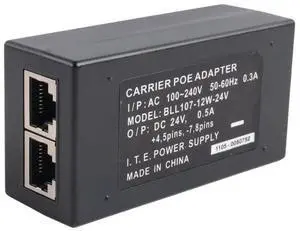 24V 0.5A Desktop POE Power Injector Ethernet Adapter Surveillance CCTV for IP Camera Power Supply 24V 0.5A Desktop POE Power Injector Ethernet Adapter Surveillance CCTV for IP Camera Power Supply