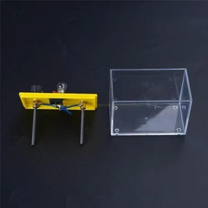 Electrodes Solution Conductivity Experiment Demonstrator Box for Science Education Electrochemical Teaching Aid Electrodes Solution Conductivity Experiment Demonstrator Box for Science Education Electrochemical Teaching Aid