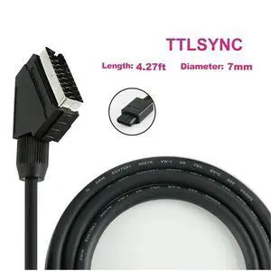 SCART Cable TTL SYNC Singnal 24AWG Professional Audio and Video Connection Solution for N64 SNES SFC SCART Cable TTL SYNC Singnal 24AWG Professional Audio and Video Connection Solution for N64 SNES SFC