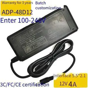 DAJING ADP-48D12 ADP-48D2 Power Adapter Dajing Power 12V 4A Power Supply be Suitable for TV Monitor Computer DAJING ADP-48D12 ADP-48D2 Power Adapter Dajing Power 12V 4A Power Supply be Suitable for TV Monitor Computer