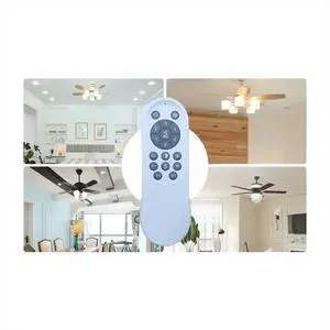 Adjustable Brightness Ceiling Fan Remote Control Universal Replacement Controller for Ceiling Fans with Lights Adjustable Brightness Ceiling Fan Remote Control Universal Replacement Controller for Ceiling Fans with Lights