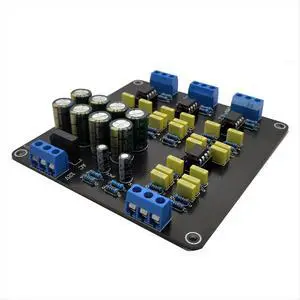 NE5532 Speaker Crossover Filter Dual-Channel 2.0 Stereo High/Mid/Bass 3-Way DIY Speaker Amplifier Divider NE5532 Speaker Crossover Filter Dual-Channel 2.0 Stereo High/Mid/Bass 3-Way DIY Speaker Amplifier Divider