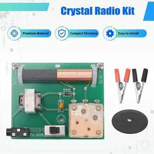 Crystal Radio It Has an Impedance Matching Transformer Can Receive Radio Signals Normally DIY Radio Kit Crystal Radio It Has an Impedance Matching Transformer Can Receive Radio Signals Normally DIY Radio Kit