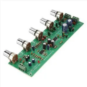 2.0 HIFI AN4558 Audio Preamplifier Bass Midrange Treble Balance Adjustable Audio Preamp Finished Board with Tone Control 2.0 HIFI AN4558 Audio Preamplifier Bass Midrange Treble Balance Adjustable Audio Preamp Finished Board with Tone Control