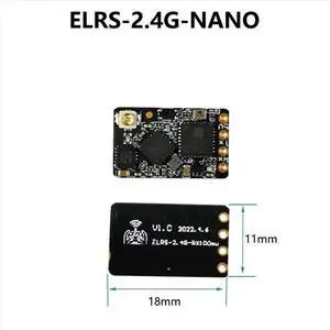 ELRS Nano 2.4G Receiver ExpressLRS Long Range Receiver for RC FPV Traversing Drones Parts ELRS Nano 2.4G Receiver ExpressLRS Long Range Receiver for RC FPV Traversing Drones Parts