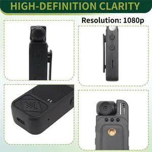 1080P HD Mini Camera Digital Video Recorder Body Camera with Infrared Night Vision Compact Sports DV Camcorder 1080P HD Mini Camera Digital Video Recorder Body Camera with Infrared Night Vision Compact Sports DV Camcorder