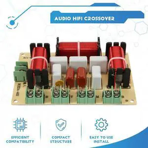 200W 4 Way Crossover Audio Speaker Crossover Dual + Midrange + Treble Frequency Divider KTV Professional Crossover 200W 4 Way Crossover Audio Speaker Crossover Dual + Midrange + Treble Frequency Divider KTV Professional Crossover