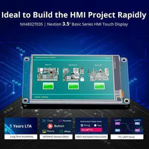 Nextion NX4832T035 3.5 Inch HMI TFT LCD Touch Display Module 480x320 3.5" Resistive Touch Screen For Raspberry Pi 3 Kit Nextion NX4832T035 3.5 Inch HMI TFT LCD Touch Display Module 480x320 3.5" Resistive Touch Screen For Raspberry Pi 3 Kit