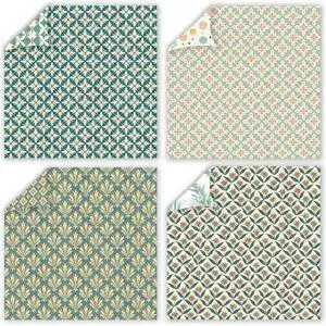 Early Spring Scrapbook Paper, 24 Sheets 12"X12" Double-Sided Floral & Blossoms Botanical Designs Early Spring Scrapbook Paper, 24 Sheets 12"X12" Double-Sided Floral & Blossoms Botanical Designs