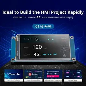 NEXTION NX4024T032 3.2" HMI TFT Display ligent LCD Applied To IoT Or Consumer Electronics Field Touch Display Module Screen NEXTION NX4024T032 3.2" HMI TFT Display ligent LCD Applied To IoT Or Consumer Electronics Field Touch Display Module Screen