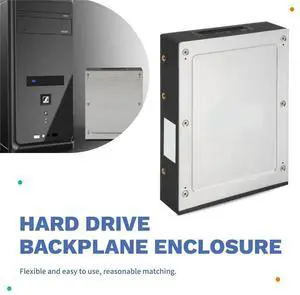 2.5 Inch to 3.5 Inch Internal Floppy Bay SATA III 6Gbps Tray-LESS Mobile Rack for 2.5 Inch HDD SSD Hard Drive Backplane 2.5 Inch to 3.5 Inch Internal Floppy Bay SATA III 6Gbps Tray-LESS Mobile Rack for 2.5 Inch HDD SSD Hard Drive Backplane