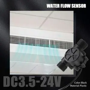 1Pcs Water Flow Sensor DN25 DC3.5-24V 1 Inch 2-100L/Min Hall Flowmeter Heat Pump Water Heater Flow Meter Switch Counter 1Pcs Water Flow Sensor DN25 DC3.5-24V 1 Inch 2-100L/Min Hall Flowmeter Heat Pump Water Heater Flow Meter Switch Counter