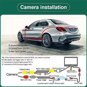 1080P AHD Camera 170° Backup Camera with Brackets for Volkswagen Eurovan Caravelle Transporter 1990-2003 1080P AHD Camera 170° Backup Camera with Brackets for Volkswagen Eurovan Caravelle Transporter 1990-2003