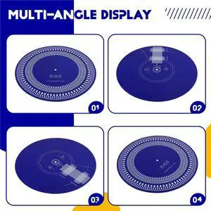 30cm Turntable Strobe Disc Mat Stroboscope Mat Rotational Speed Detection Turntables Calibration Disc for Record Player 30cm Turntable Strobe Disc Mat Stroboscope Mat Rotational Speed Detection Turntables Calibration Disc for Record Player