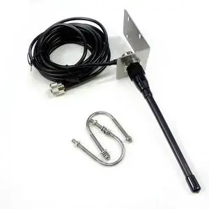 VHF Marine Antenna 156-163Mhz Rubber Waterproof Mast Aerial with 5M RG-58 Cable for Boat Sailboat Yacht VHF Marine Antenna 156-163Mhz Rubber Waterproof Mast Aerial with 5M RG-58 Cable for Boat Sailboat Yacht