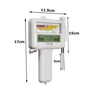 PC-101 PH CL2 Chlorine Tester Water Tester Home Swimming Pool Spa Aquarium PH Meter Test Monitor PC-101 PH CL2 Chlorine Tester Water Tester Home Swimming Pool Spa Aquarium PH Meter Test Monitor