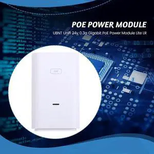 UBNT Unifi 24v 0.3a Gigabit PoE Power Module Lite LR UBNT Unifi 24v 0.3a Gigabit PoE Power Module Lite LR