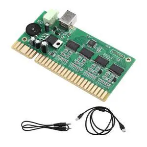 MAME Game Controller PC to Jamma Converter PCB with USB Audio Cable for 28 Pin Board Arcade Mchine MAME Game Controller PC to Jamma Converter PCB with USB Audio Cable for 28 Pin Board Arcade Mchine
