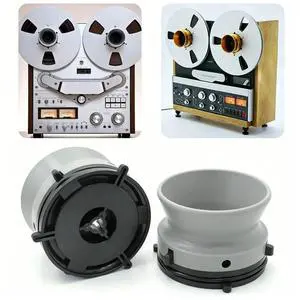 1pair 10 Inch Opener for Studer ReVox Plastics NAB Hub Adapter Universal Loading Device for B67 Akai Teac Etc Gray 1pair 10 Inch Opener for Studer ReVox Plastics NAB Hub Adapter Universal Loading Device for B67 Akai Teac Etc Gray