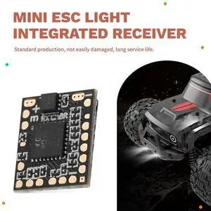 Micro ESC Light Integrated Receiver Suitable for Mini Scale RC Car Tank Boat Motorcycle Support Multiple Protocols Micro ESC Light Integrated Receiver Suitable for Mini Scale RC Car Tank Boat Motorcycle Support Multiple Protocols
