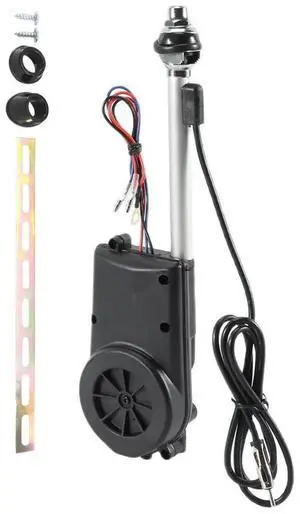 Electric Power Automatic Telescopic Antenna Exterior Vehicle Aerials 12V Universal Waterproof for Car SUV AM FM Radio Electric Power Automatic Telescopic Antenna Exterior Vehicle Aerials 12V Universal Waterproof for Car SUV AM FM Radio