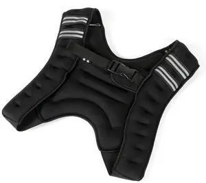 THANKYOU 4LB Weighted Vest for Enhanced Workout Performance, Reflective Stripe for Workout, Strength Training, Running THANKYOU 4LB Weighted Vest for Enhanced Workout Performance, Reflective Stripe for Workout, Strength Training, Running