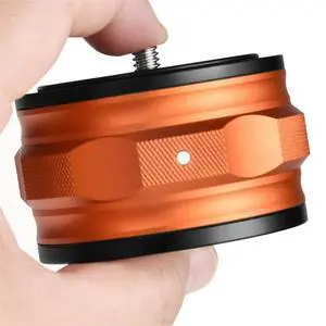 Round Quick Release System for Tripod, Stabilizer, Motion Controls, Photography and Videography Equipment Round Quick Release System for Tripod, Stabilizer, Motion Controls, Photography and Videography Equipment