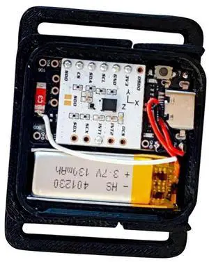 Smol Slimes Tracker Compatible SlimeVR Integration LSM6DSV IMU and QMC6309 for Virtual Reality with 560mm Strap 1PCS Smol Slimes Tracker Compatible SlimeVR Integration LSM6DSV IMU and QMC6309 for Virtual Reality with 560mm Strap 1PCS