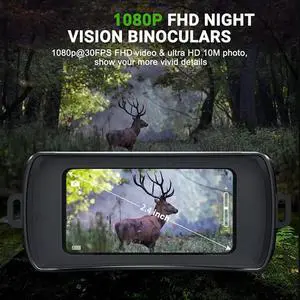 1080P Infrared Night Vision Device 5X Binocular Day Night Use Photo Video Taking Digital Zoom for Hunting Boating 1080P Infrared Night Vision Device 5X Binocular Day Night Use Photo Video Taking Digital Zoom for Hunting Boating