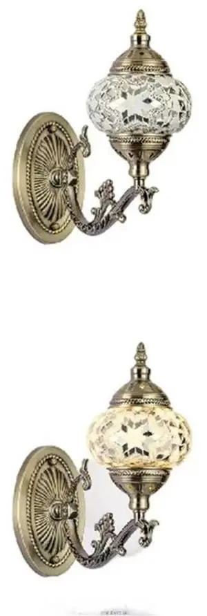 11·11COUPON Wall Lamp Retro Exotic Handmade Mosaic Specialty Restaurant Hotel Homestay Aisle Corridor Wall Lamp A 11·11COUPON Wall Lamp Retro Exotic Handmade Mosaic Specialty Restaurant Hotel Homestay Aisle Corridor Wall Lamp A