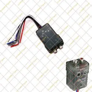 Car Audio High to Low Level Converter, Speaker Signal to RCA Subwoofer Adapter Car Audio High to Low Level Converter, Speaker Signal to RCA Subwoofer Adapter