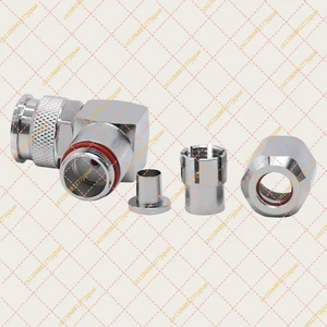 TNC Male Right Angle RF Connector | Crimp/Solder Plug for 5D-FB / LMR300 Cable TNC Male Right Angle RF Connector | Crimp/Solder Plug for 5D-FB / LMR300 Cable