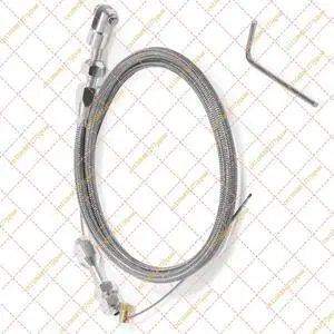 36" Braided Throttle Cable Kit | Universal Retrofit Assembly for Chevy LS Engines (1997-2007) 36" Braided Throttle Cable Kit | Universal Retrofit Assembly for Chevy LS Engines (1997-2007)