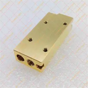 1Pc Super Volcano Extended Brass Heating Block Replacement, 3D Printer Spare Parts 1Pc Super Volcano Extended Brass Heating Block Replacement, 3D Printer Spare Parts